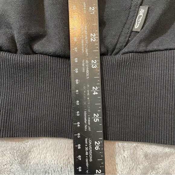 Meters/Bonwe Melting Sadness MTEE Black “Viva La Carrot” Graphic Hoodie Size M - Picture 9 of 9
